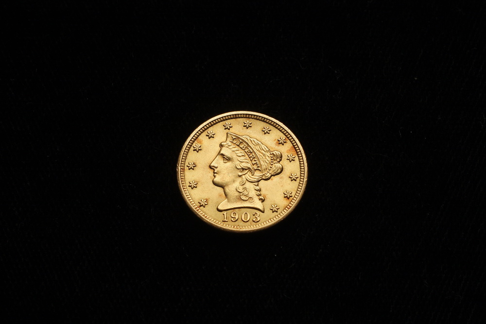 COIN Liberty Head quarter eagle 1654a6