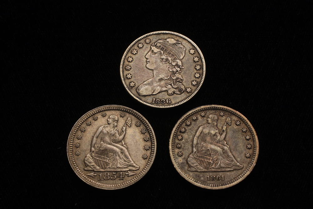 (3) COINS - Includes: (1) Capped