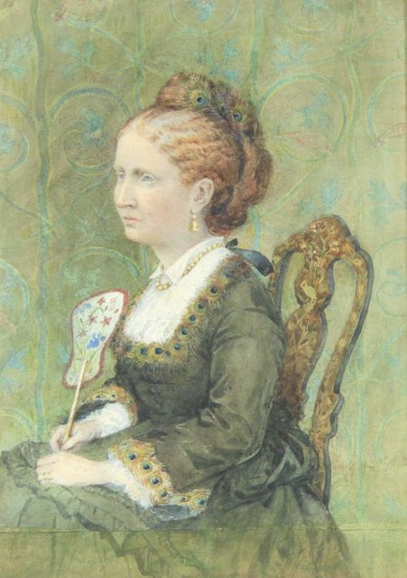 19th Century English School Portrait 1654ef