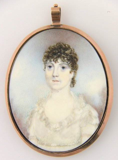 A 19th Century portrait miniature of