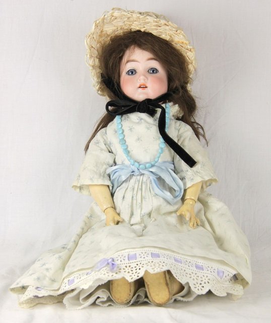 An Armand Marseille bisque head doll