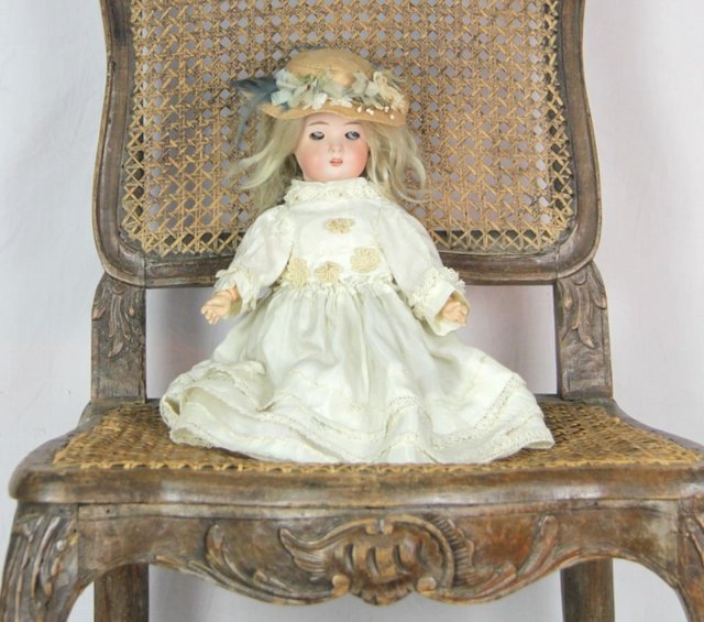 An Armand Marseille bisque head doll