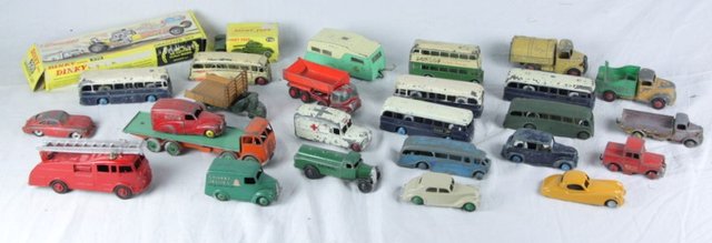 Sundry unboxed Dinky Toys 1655b0