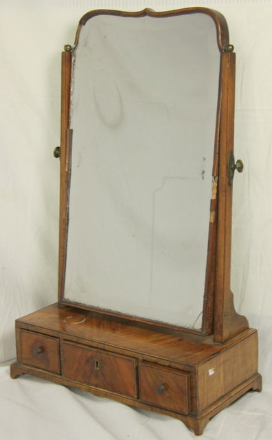 An 18th Century walnut dressing