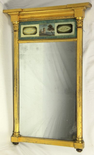 A Regency gilt overmantel with 1655f9