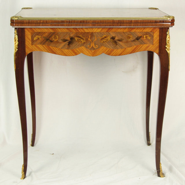 A French kingwood and marquetry 16564f