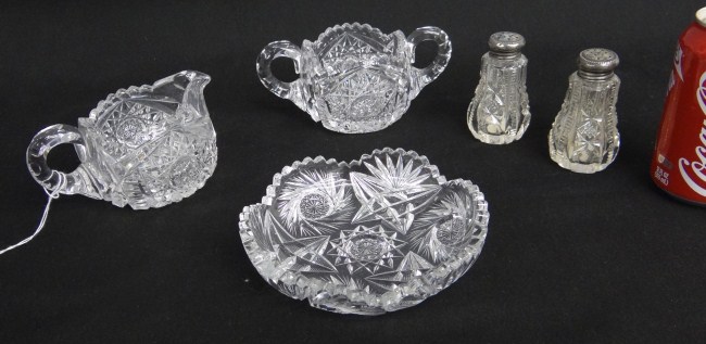 Misc glass lot including pair 167dfe