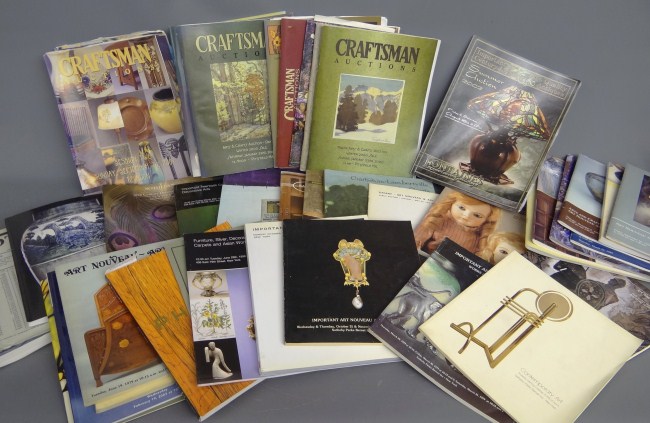 Misc. lot over 30 auction catalogs