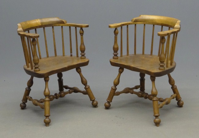 Pair Penn. style stamped ''Wallace