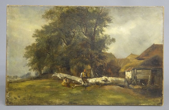 19th c. oil on canvas British School