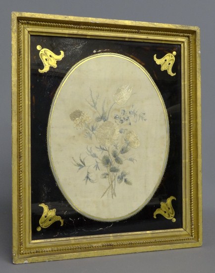 18th c floral needlpoint in reverse 167ec1