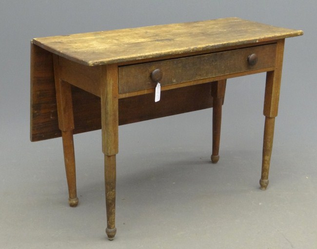 19th c single drawer single dropleaf 167ec3