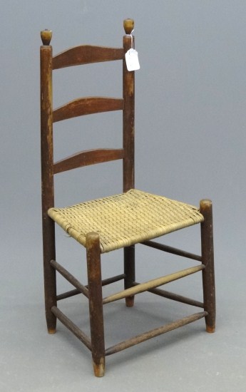 18th c. Bergen County splint seat