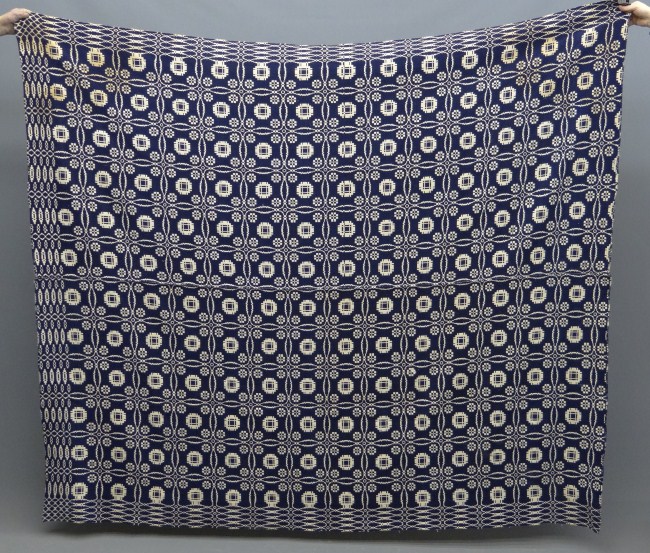 19th c blue and white geometric 167ee4