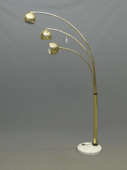 Mid Century 3 arm floor lamp. 90''