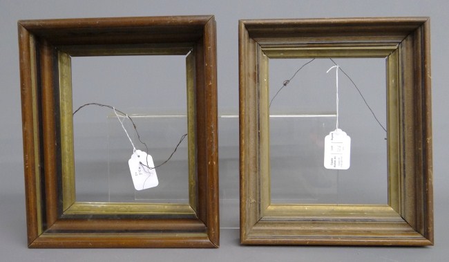 Lot 2 19th c. Victorian frames.