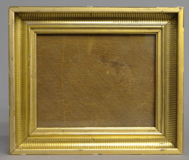 19th c. gilt frame. Takes a 8''