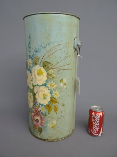 Vintage painted umbrella stand  167fef