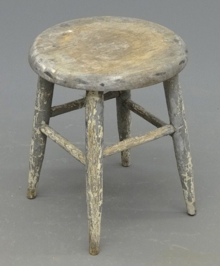 19th c milking stool 16 Ht  168006