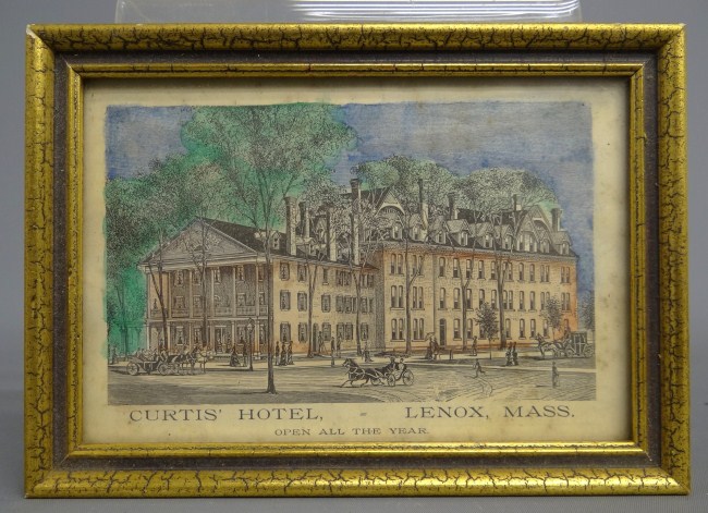 Early Curtis Hotel Lenox Mass  16804d