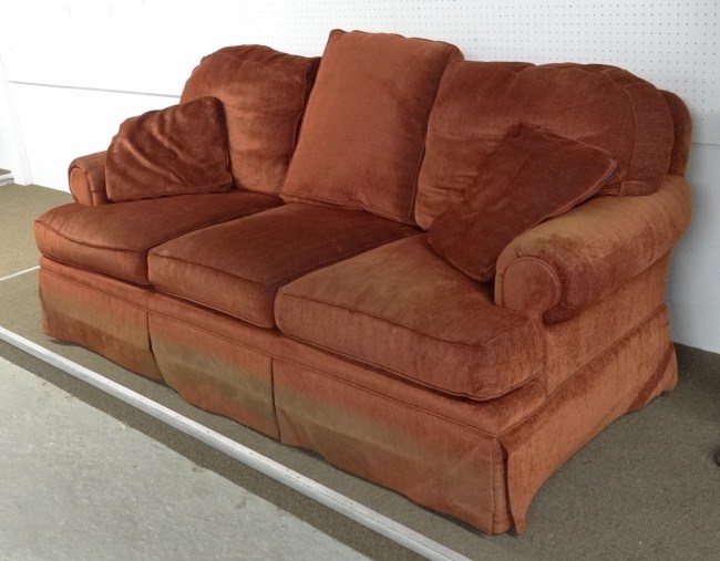 Sofa. 77'' W. Imperfections.