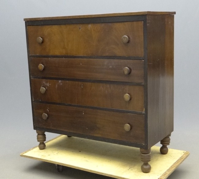 19th c Empire chest drawers 42  168077