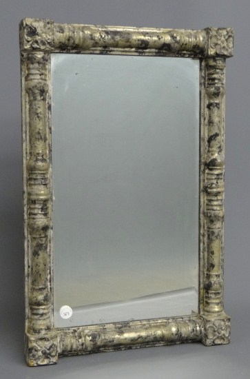 19th c Federal mirror 17 x 16808b