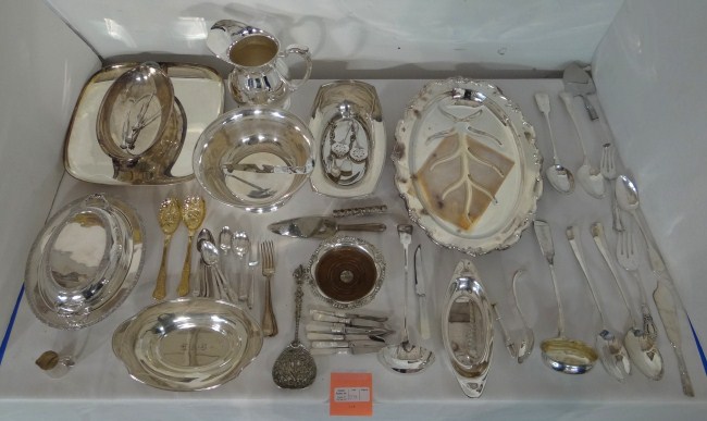 Lot over 20 pcs silverplate including 168092