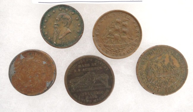 Lot five Hard Times U S A  1680cf