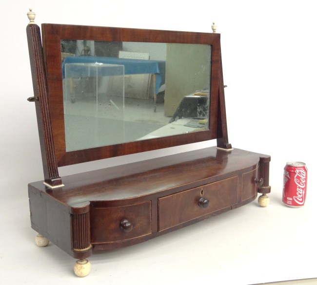 19th c. mahogany dresser with single
