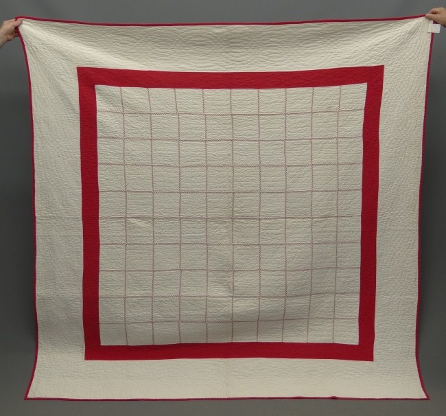 C 1910 emroidered quilt 74  168131