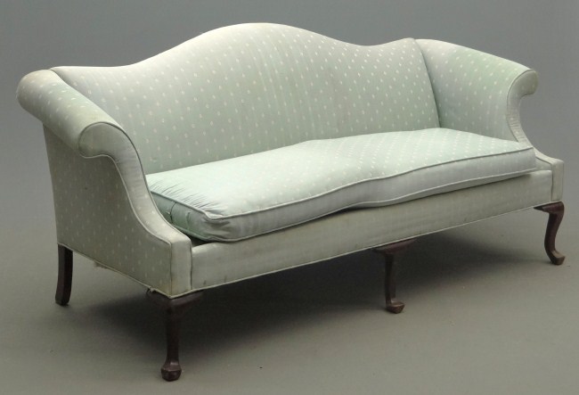 Ethan Allen camelback sofa. 76 Length.