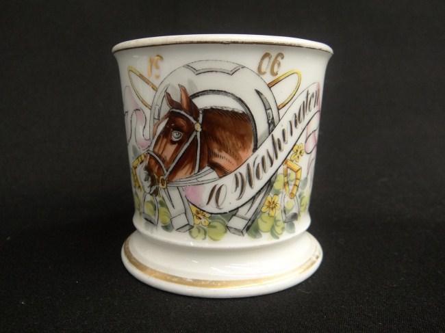 Occupational painted shaving mug 16817e