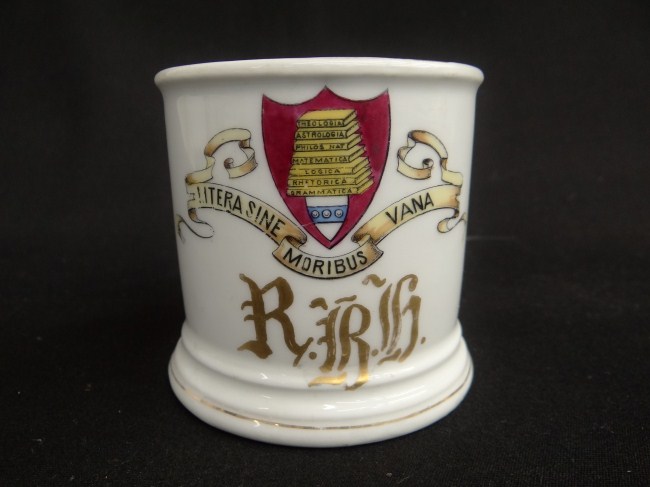 Painted shaving mug Litera Sine 168199