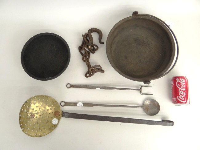 Misc. lot including early iron