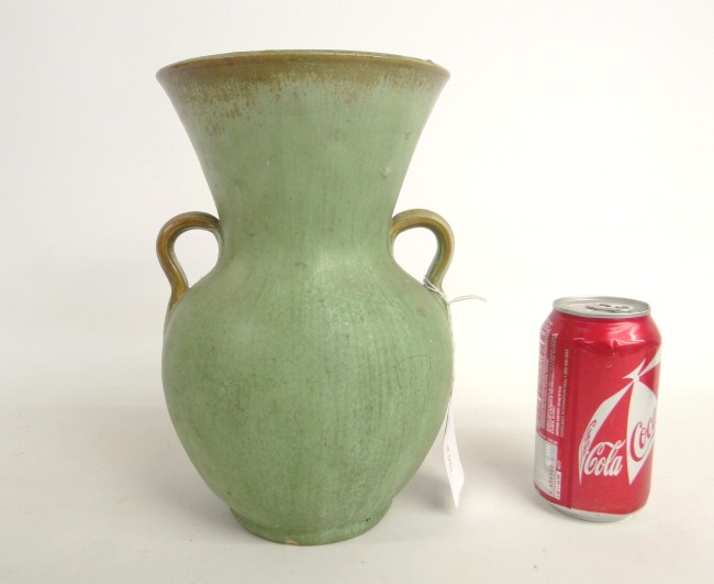 Marked Frankoma art pottery vase.