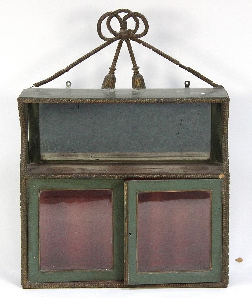 A 19th Century wall hanging display