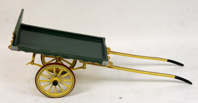 A miniature hand cart