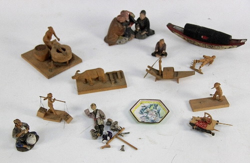A collection of Chinese soft wood 16844d