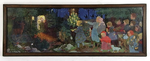 Gertrud Caspari The Nativity hand coloured
