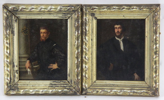 Manner of Diego Velazquez Two Portraits 1684a1