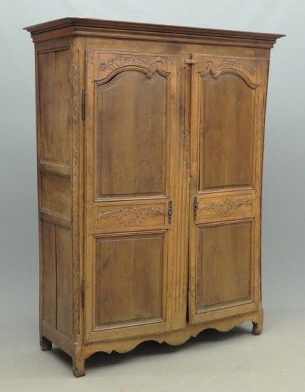 18th c. French two door armoire.
