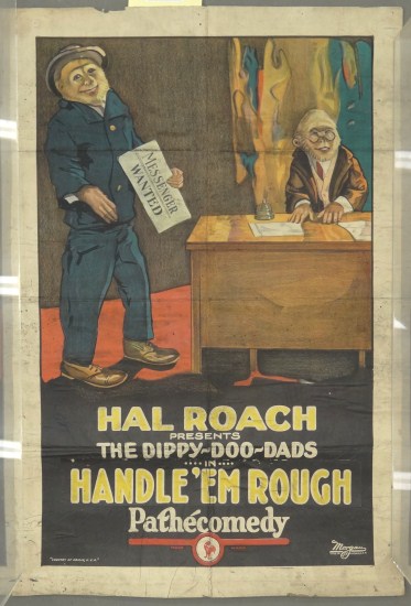 Vintage movie poster ''Hal Roach