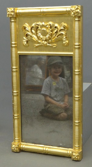 19th c Federal gilt mirror 21  1686fc