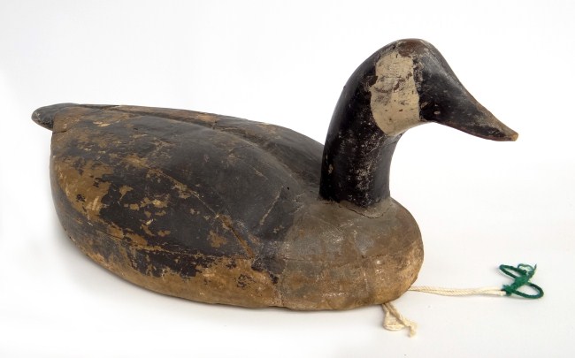 Ward Brothers painted goose decoy. 25