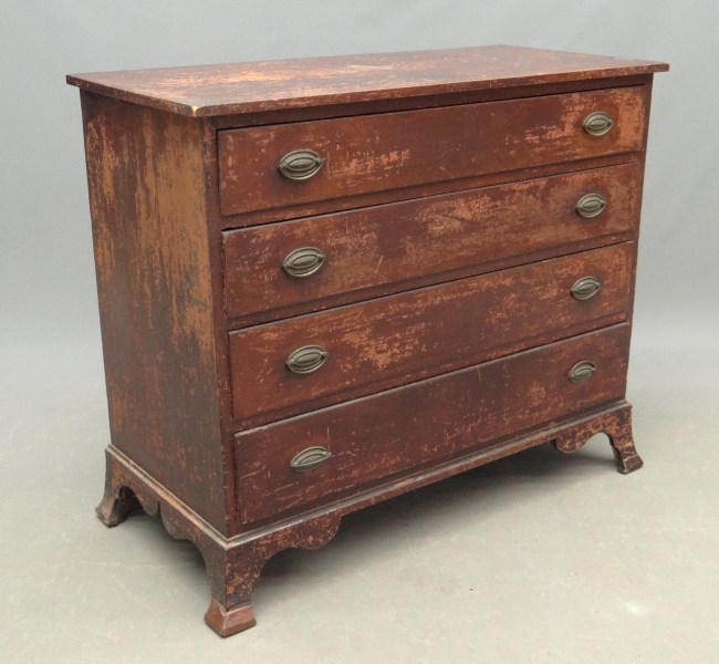 18th c Chippendale four drawer 168743