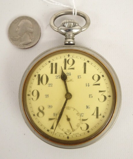 Conductors hunter case pocket watch 16877b