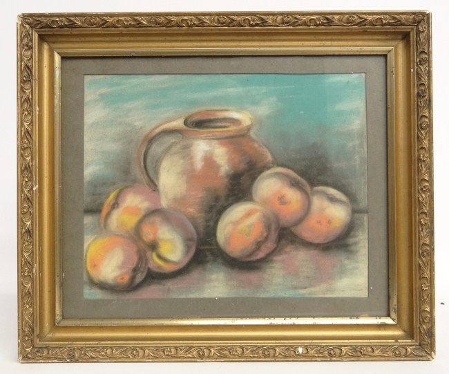 C. 1900's pastel still life with