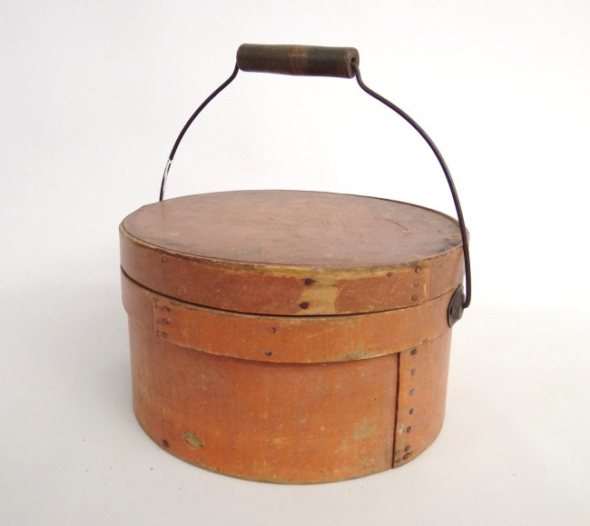 19th c pantry box in old salmon 1687d4