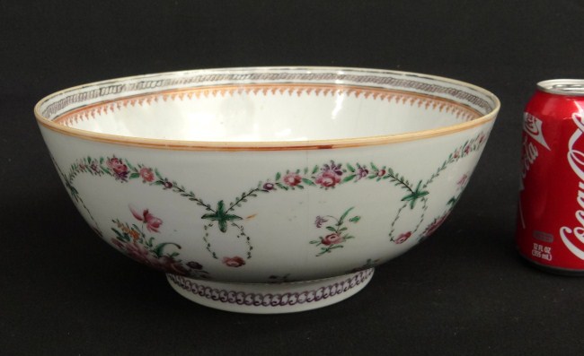 C. 1820s Chinese export porcelain bowl.